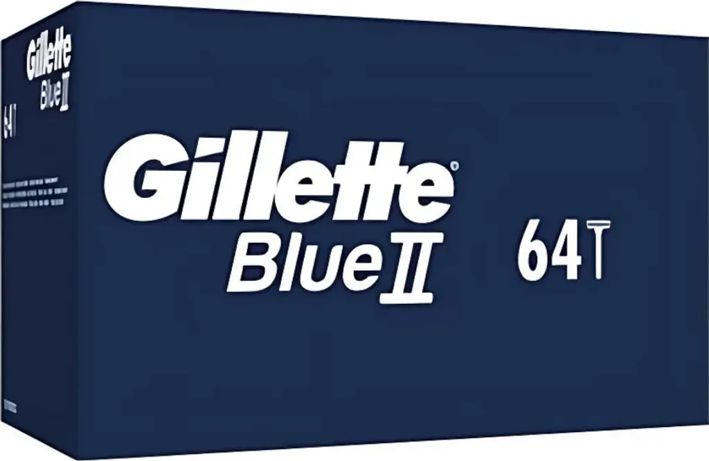 Gillette Blue 2 Rasoir jetable - 64 unités pour un rasage durable