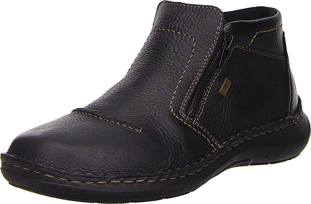 Rieker uomo stivaletto slip-on con fodera calda TEX nero, Immagine del prodotto 