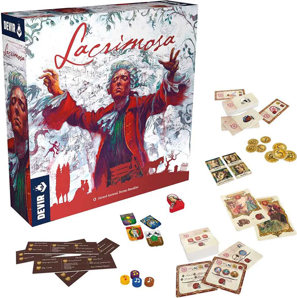 Jeu de société Lacrimosa Devir - Version Expert Strategique One Size