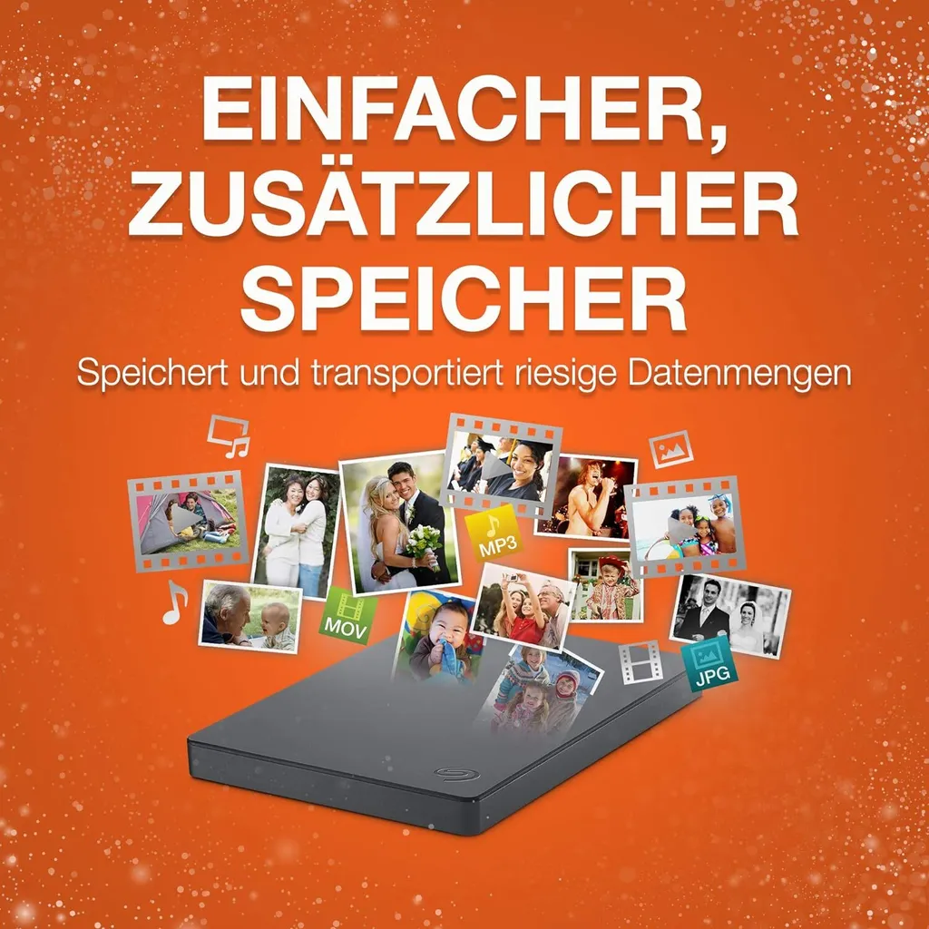 Seagate Basic 1 TB Disque Dur Externe 2,5 Pouces USB 3.0 Ultra Rapide - 11