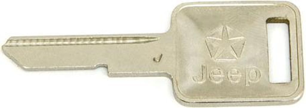 Klucz zapłonowy półfabrykat Jeep CJ 76-86 Klucz zapłonowy Zdjęcie produktu 