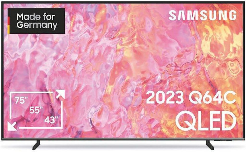 Samsung GQ43Q64CAUXZG 43 Zoll QLED Fernseher 108 cm Smart TV