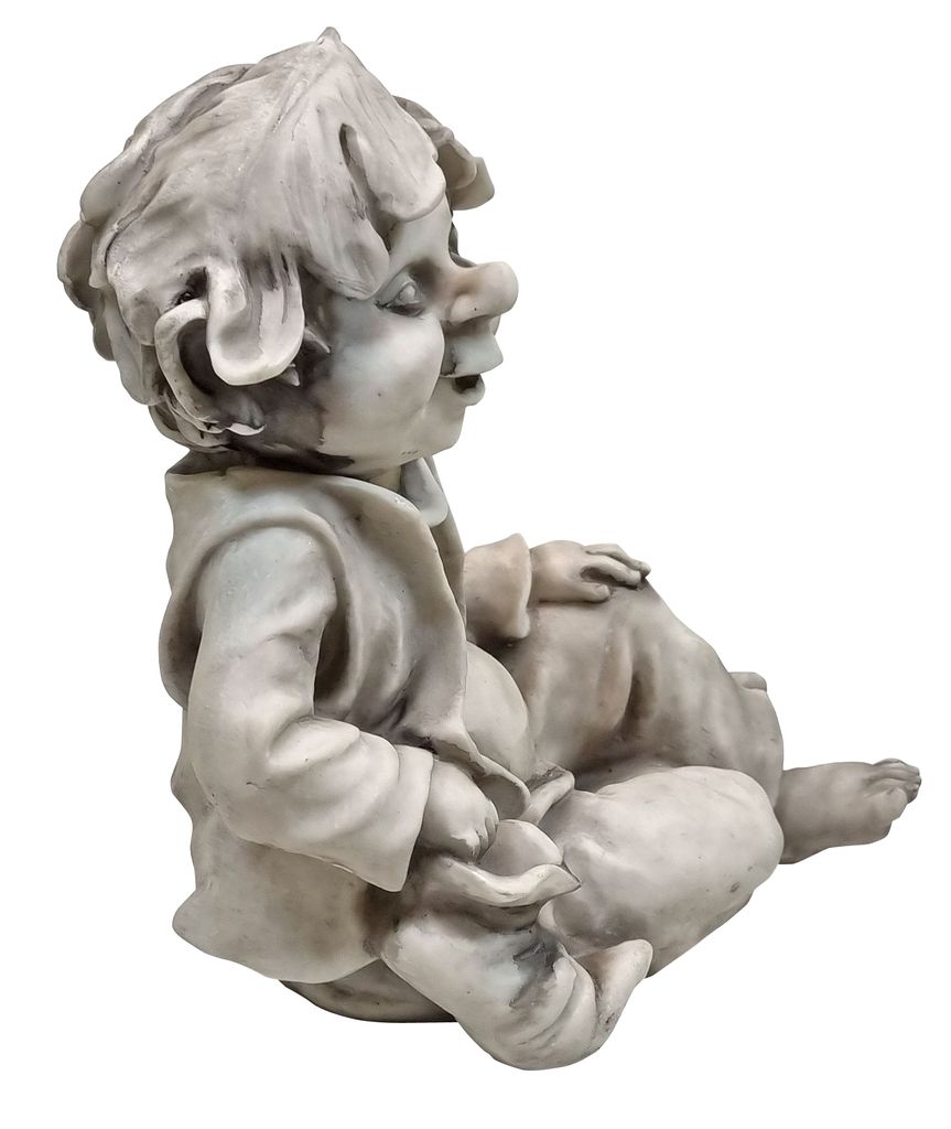 Dekofigur Wichtel lustige Gartendeko Gnom Gartenfigur Troll Produktbild 2
