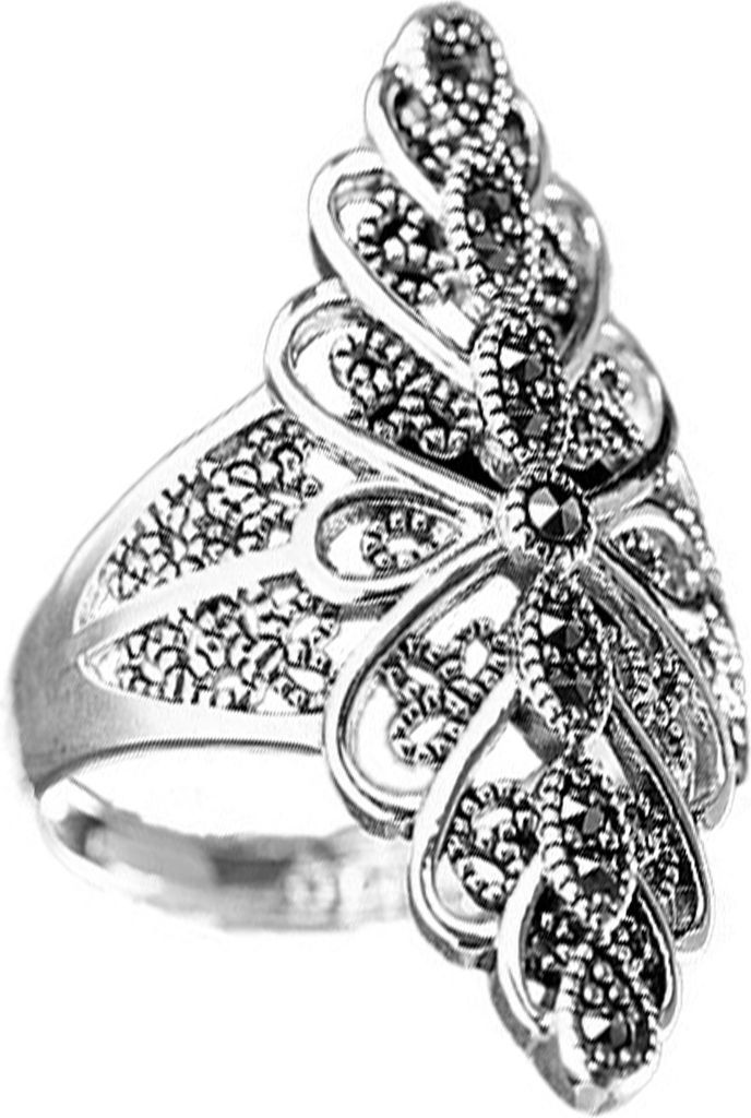 Retro Spitze Finger Ring Übertrieben Faux Edelsteine Blütenblatt Finger Band Frauen Silber Farbe Dekorative Ring Schmuck Zubehör