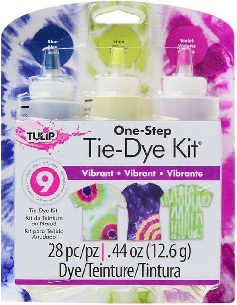 Tulip Tie-Dye Kit bunt - 3 Farben Textilfarbe Set