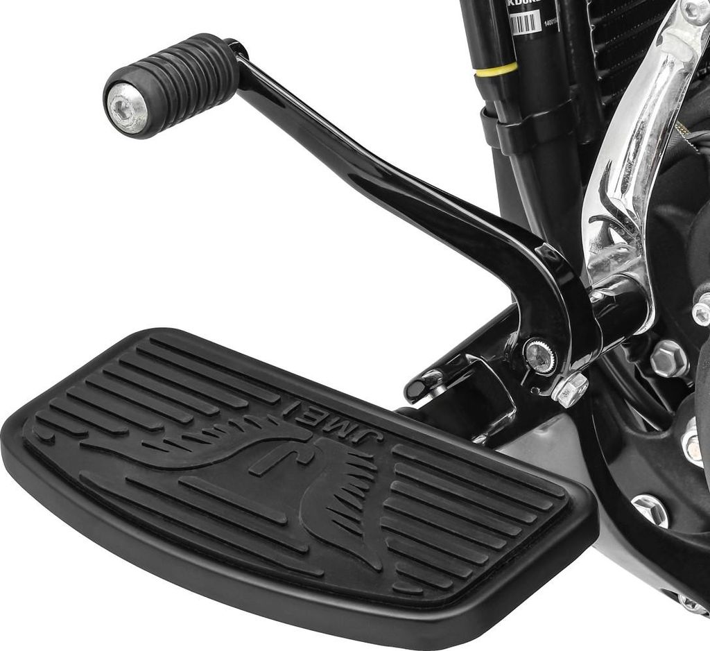 Trittbretter Fahrer Sozius kompatibel mit Harley Davidson Fussrasten v