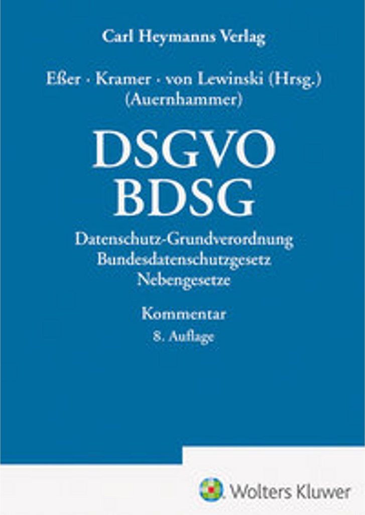 Dsgvo/ Bdsg