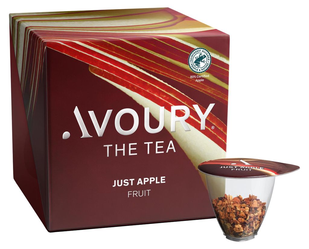 Avoury Fruit Infusion | JUST APPLE | 8 Tee-Kapseln: Produktbild 