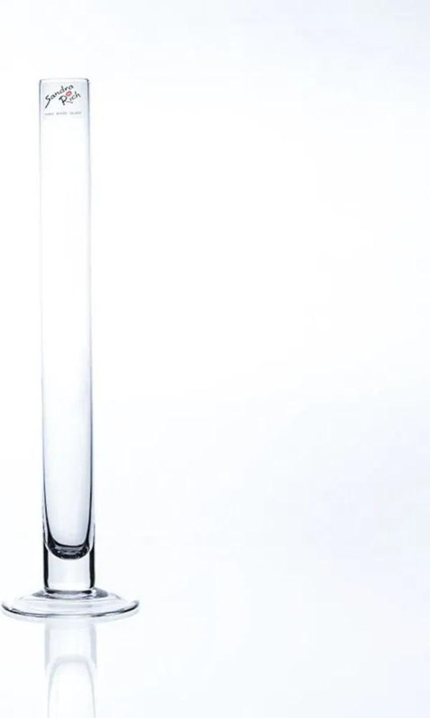 Reagenzglas, Glasvase SOLIFLEUR mit Fuss H. 30cm D. 3cm Produktbild 