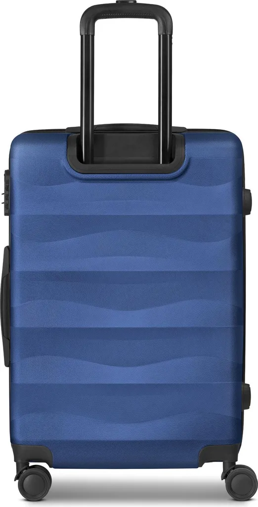 SMARTBOX Edition 03 Set de 3 Valises Trolley Bleu Marine Format 55cm
