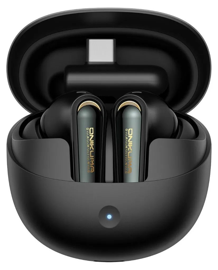 Écouteurs TWS ANC : Finissez-en avec le bruit en Bluetooth 5.4 Noir