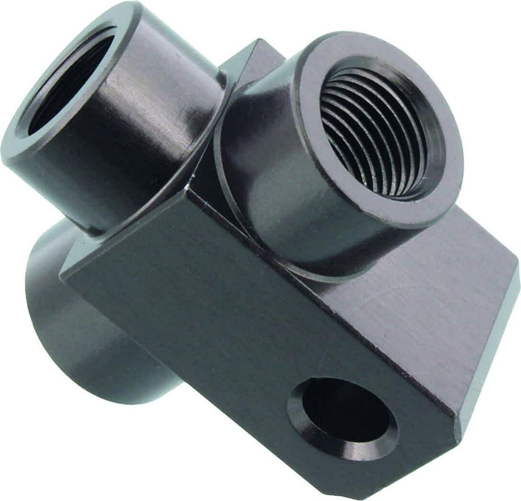 3-Wege Bremsleitungsverteiler Typ 813 M10x1 Anthrazit