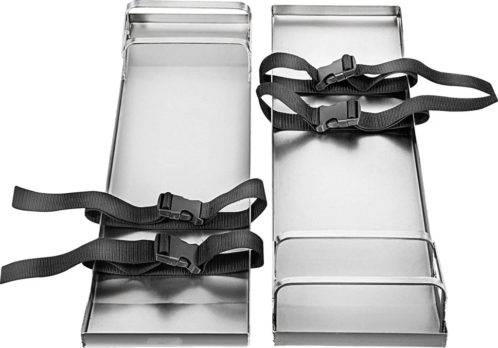 Dalle à genoux pour maçonnerie en inox 30 x 8 pouces - Paire de 2pcs