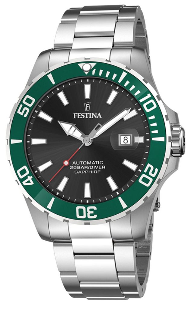 Festina F20531/2 Uhr Herrenuhr Edelstahl Datum silber Produktbild 