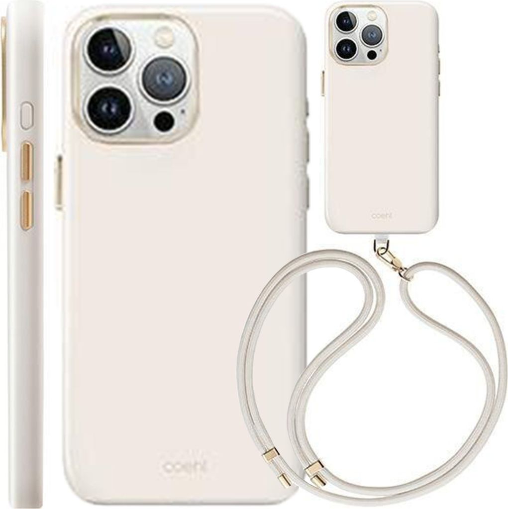 Uniq Etui Coehl Creme Iphone 15 Pro 6.1"" Magnetische Produktbild 