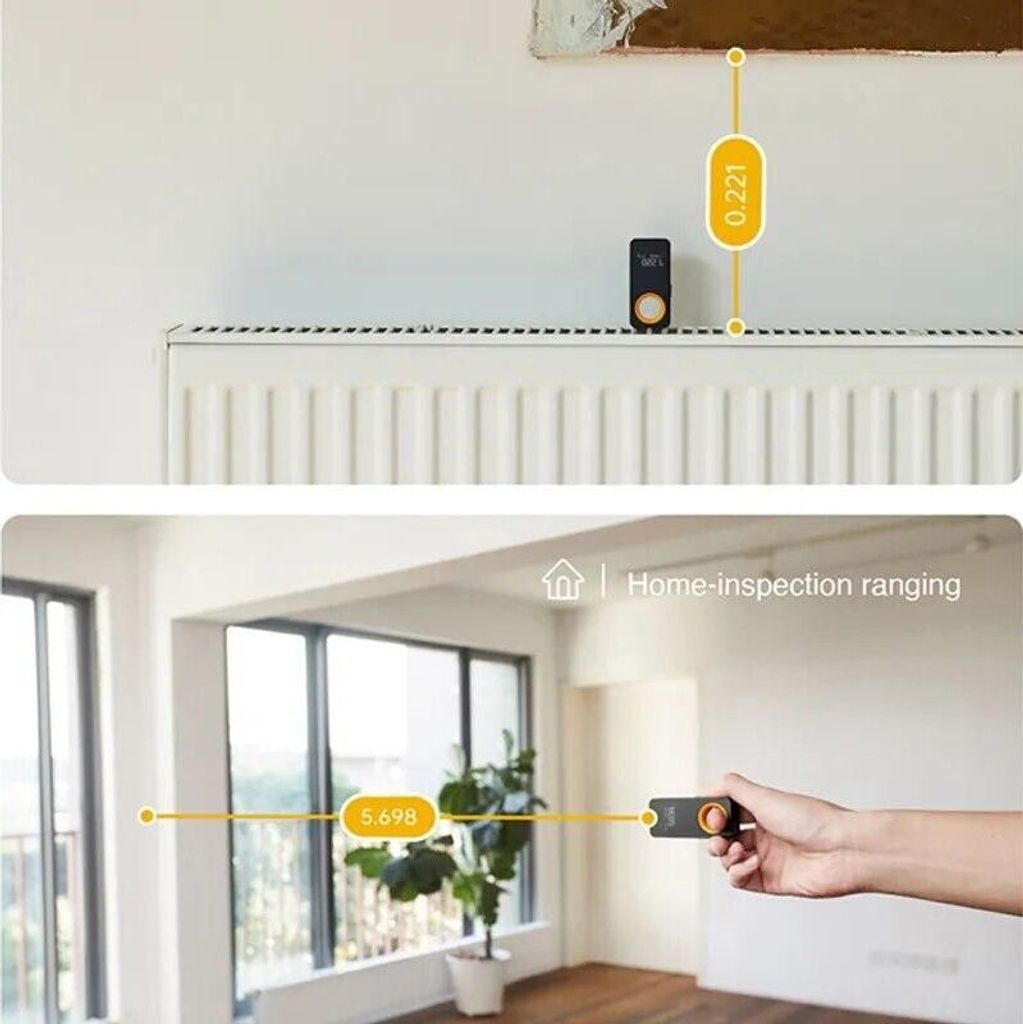 Intelligentes Laserbandmaß mit 30 m OLED-Display, 30m, Produktbild 6