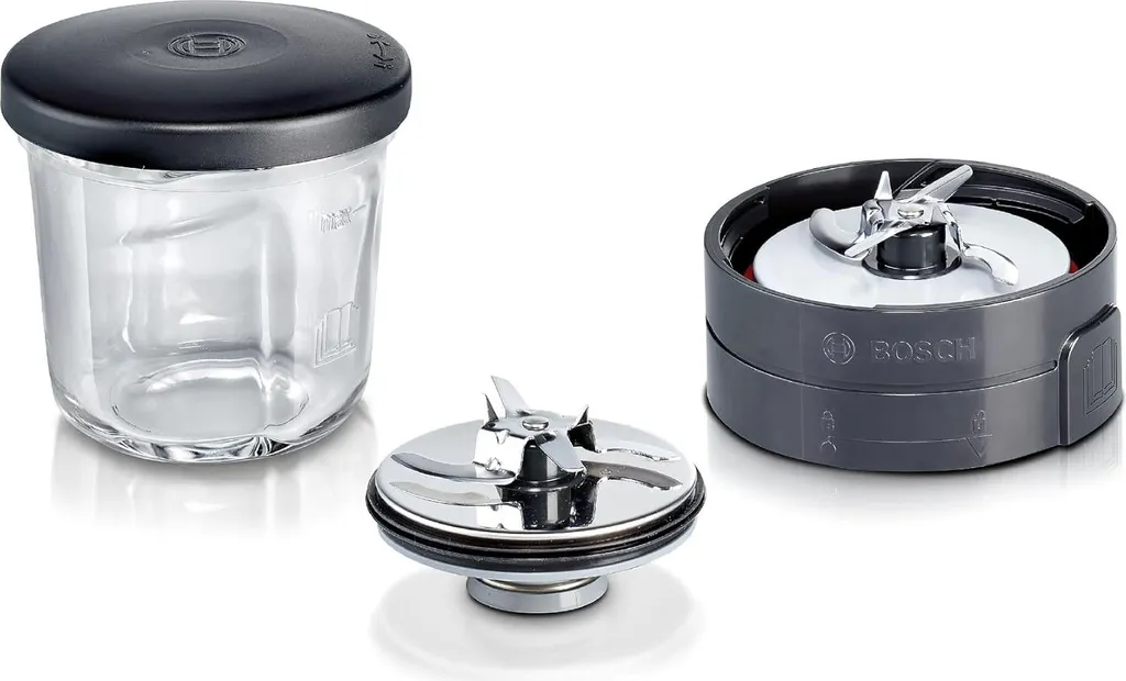 Bosch MUZ45XCG1 Set Tritatutto 3-in-1: Macina Spezie e Caffè per Casa