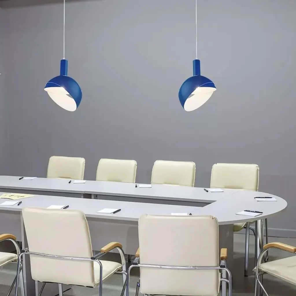 Suspension Bleue VT-7100 Solution Éclairage Moderne Métal E14 V-TAC 60W - 4