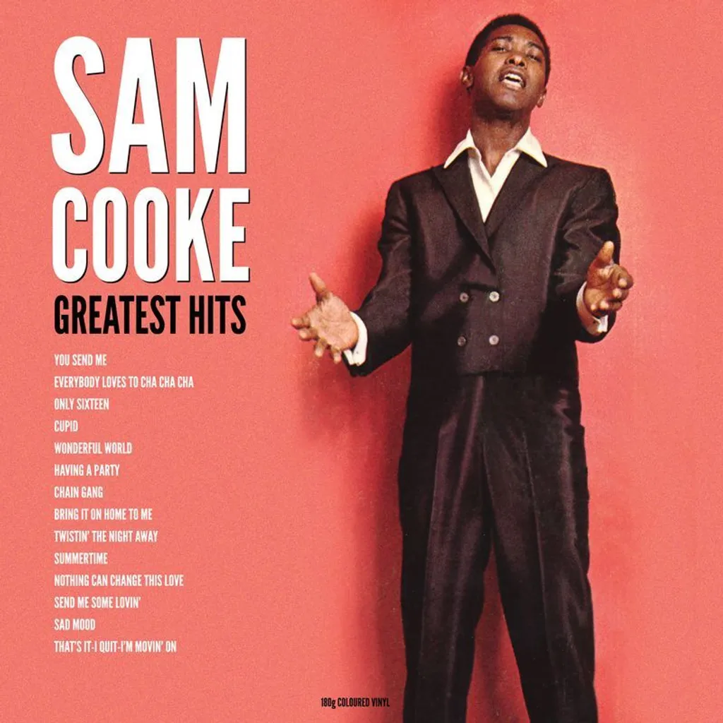 Vinyle Sam Cooke Greatest Hits Bleu Électrique Son Haute Fidélité LP