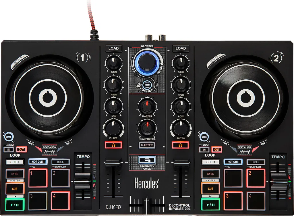 Hercules DJLearning Kit DVS - Solution Scratch Numérique Pro pour Mix Noir - 9