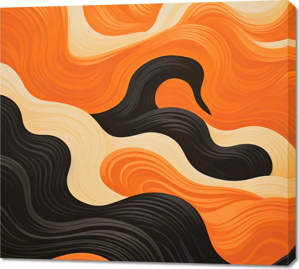 Offerta Quadro 100x90cm Il Giorno Incontra la Notte | Tela per Parete
