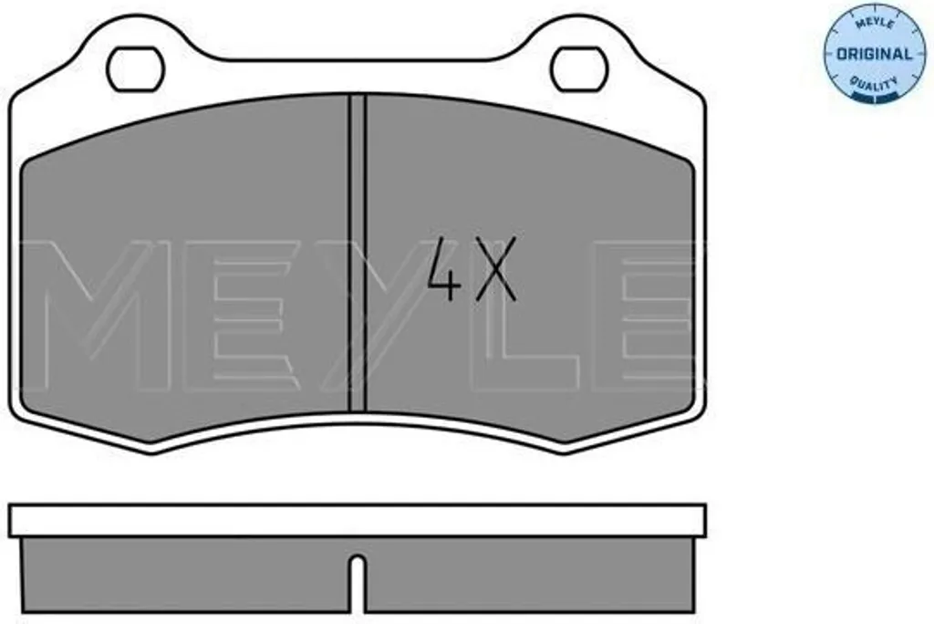 Kit plaquettes de frein pour entretien DS3, Peugeot 208 et Seat Ibiza