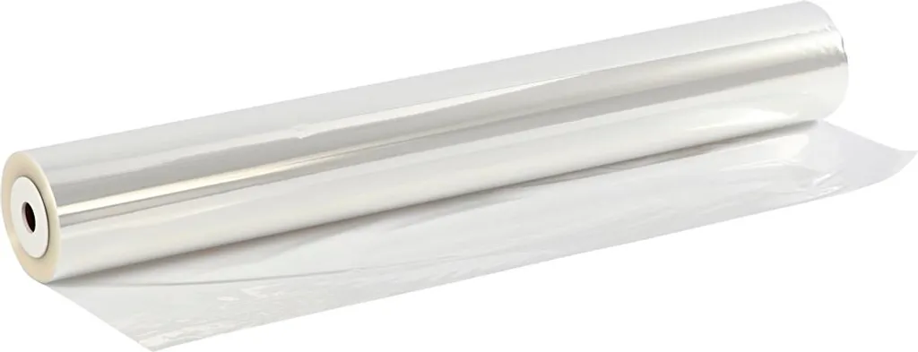 Film Cadeau Transparent 50 Rouleaux de 5m x 70cm pour Emballage Pro
