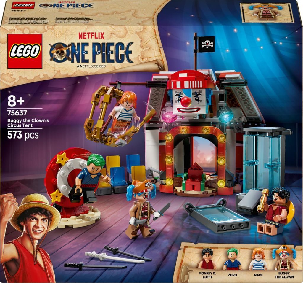 LEGO ONE PIECE 75637 Tenda da Circo di Buggy il Clown 8+ Immagine del prodotto 