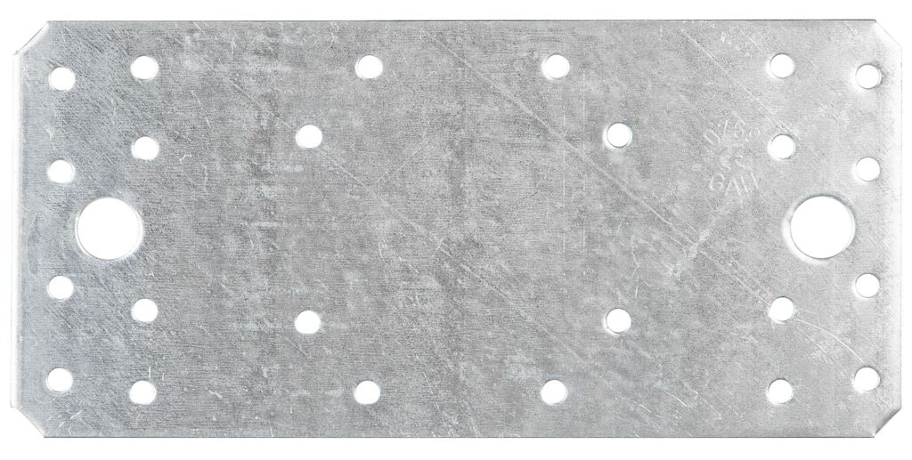Alberts 20 x Flachverbinder 190 x 90 x 3 mm – verzinkt, Produktbild 