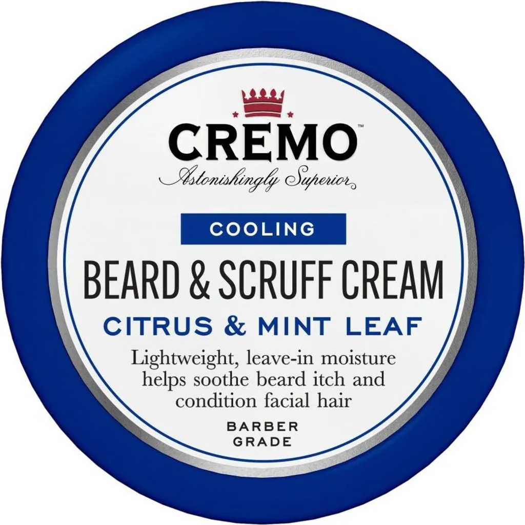 Crème à Barbe Cremo Anti-Irritation Citrus & Mint Leaf Rafraîchissante