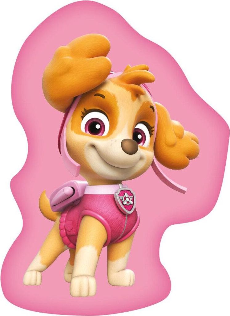 Paw Patrol Skye Wind Dekokissen 38x27cm Samt