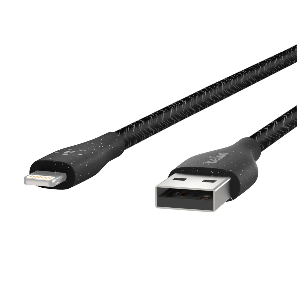 Belkin DuraTek Plus Câble Lightning vers USB-A 3m Noir Ultra Résistant - 4