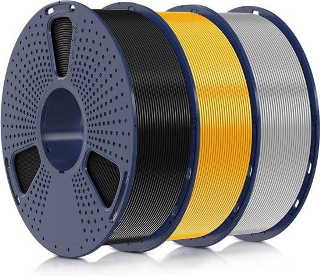 Robustes PLA+ Filament 1,75mm Schwarz 3kg Präzision
