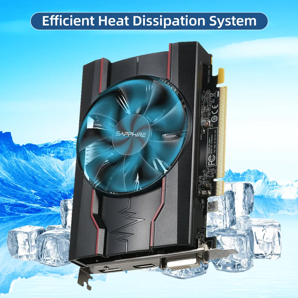 Boostez votre PC avec la Carte Graphique Sapphire RX550 4G GDDR5 1500MHz