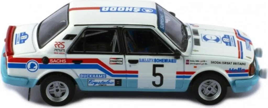 Modèle Réduit Škoda 130 L 1:43 pour Collectionneur Rallye de 1988 - 9