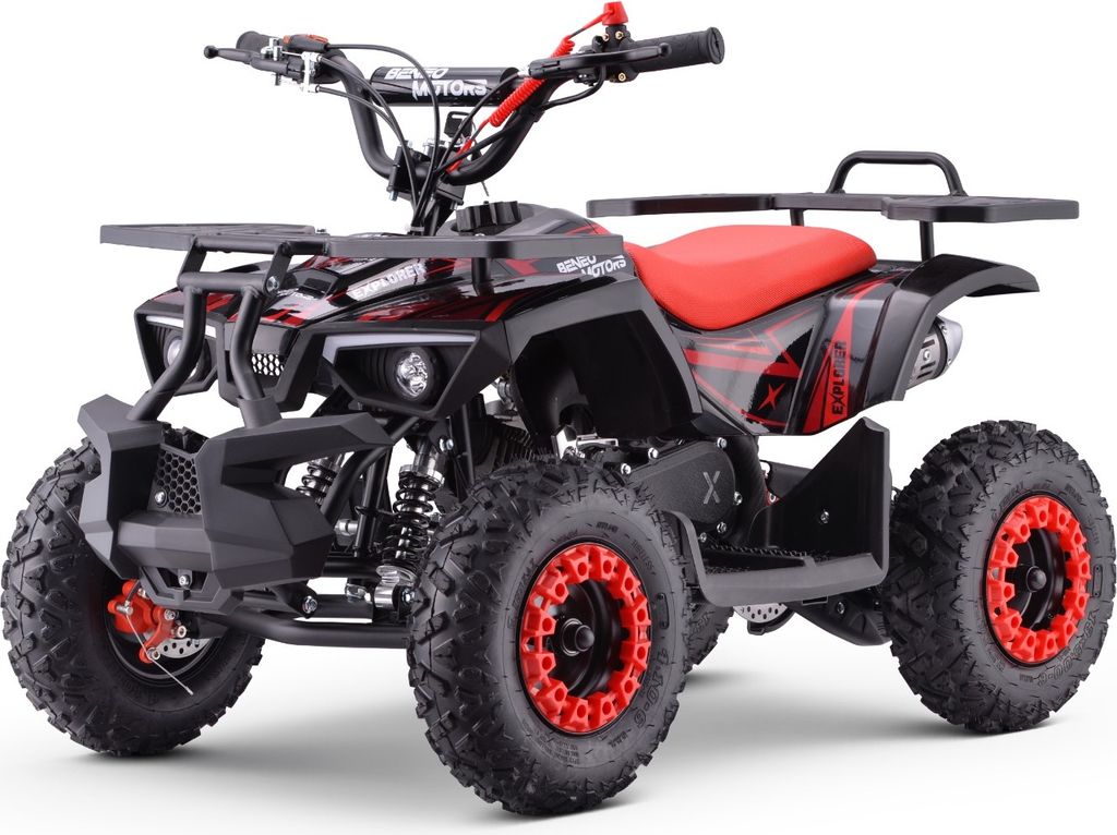 ATV - Mini-Quad für Kinder Beneo Motors Explorer Rot - 50cc Produktbild 