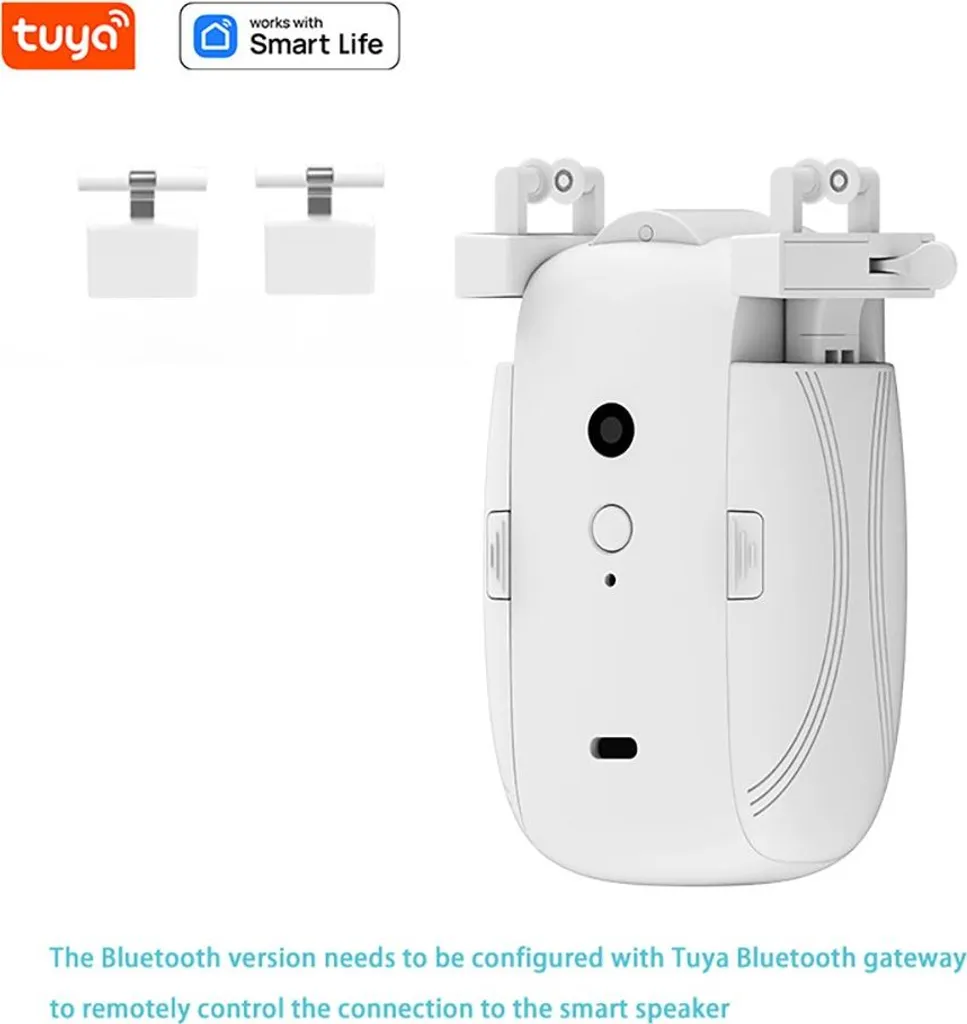 Moteur de rideau électrique Bluetooth compatible rails de rideaux T/U