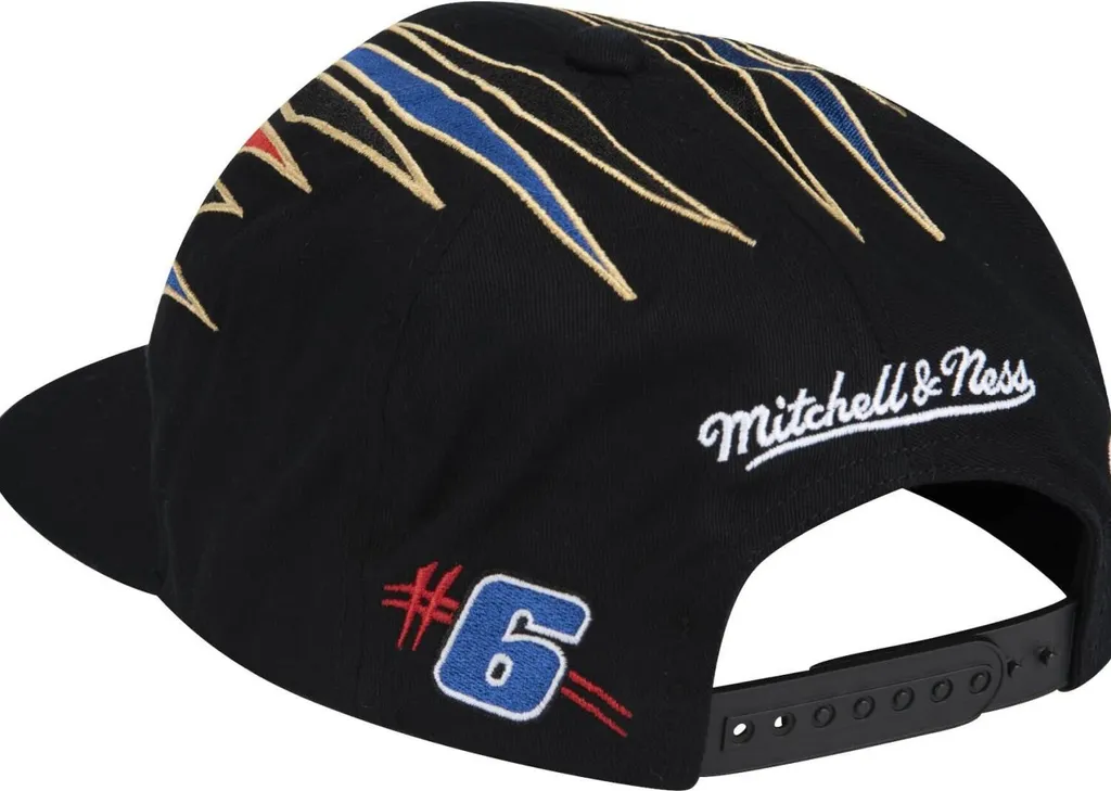 Casquette Mitchell & Ness Premium Noire Brodée Modèle HHSS1083 Authentique - 3