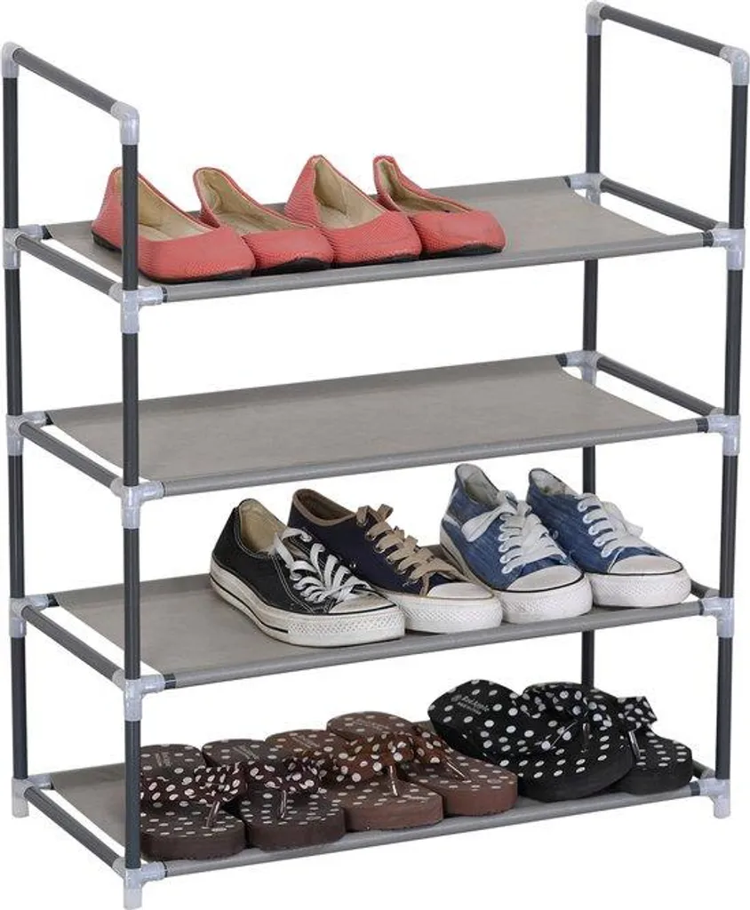 Meuble à chaussures bois marron : fini le désordre dans le couloir