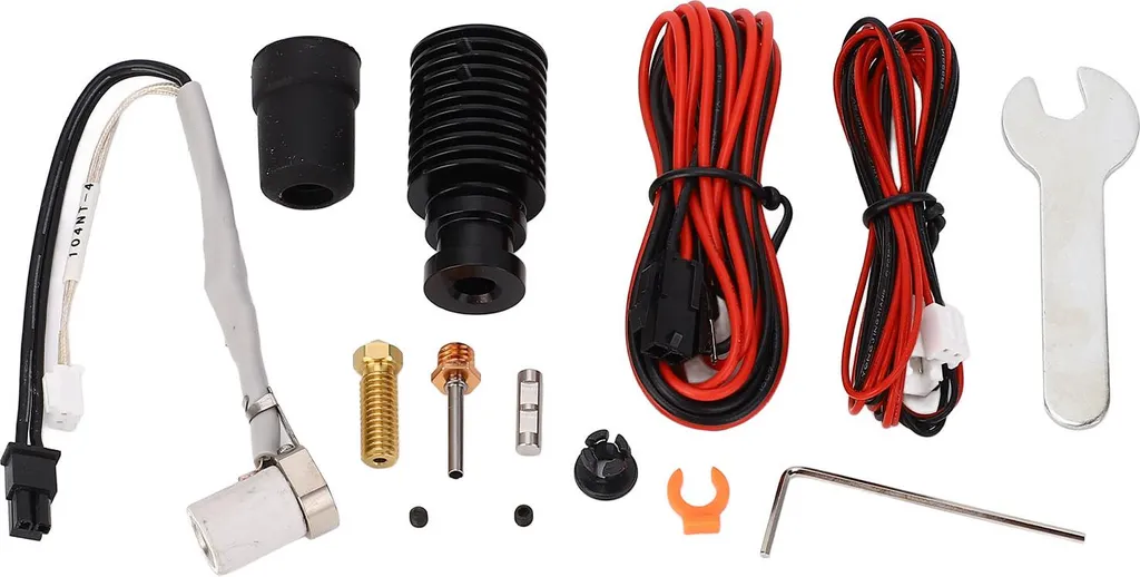 Hotend Céramique Haute Température 24V 50W avec Dissipateur en Aluminium