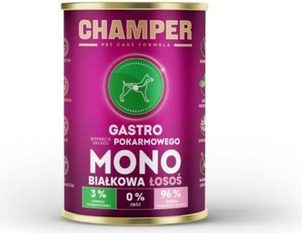 CHAMPER - GASTRO - Lachs - 400g - Morka Hundefutter