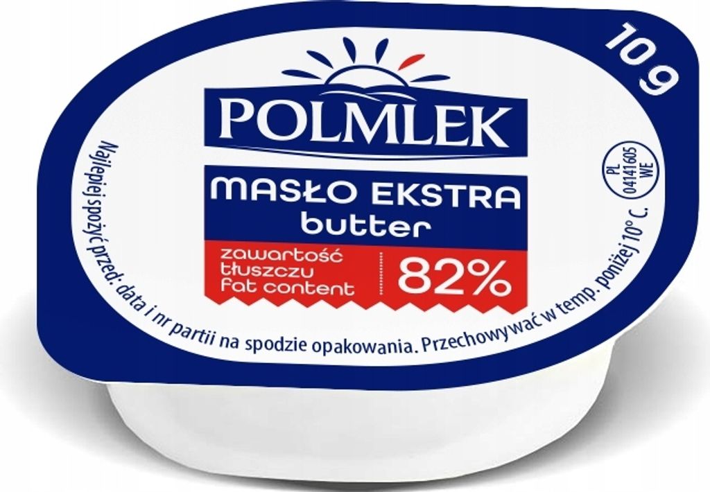 Butter Extra 82% 10g - Polmlek Produktbild 