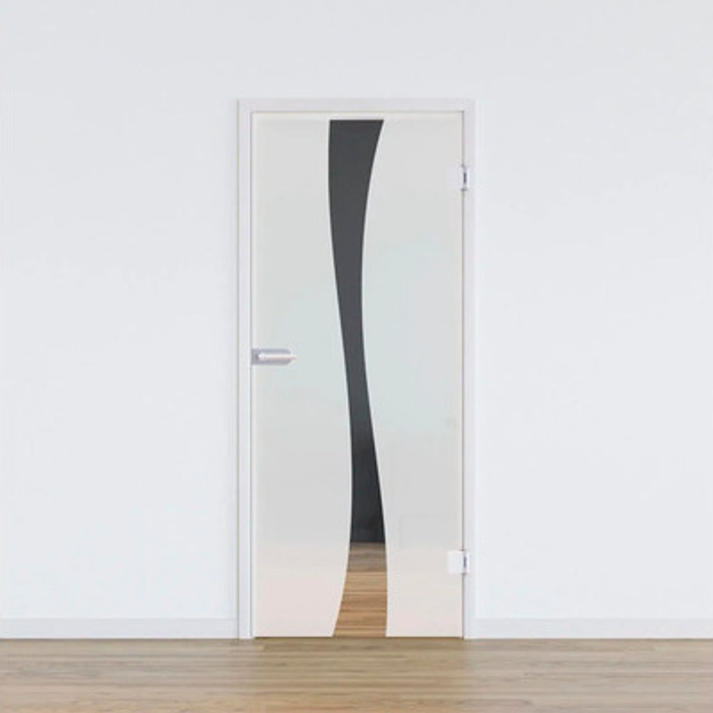 Pertura Glastür Komplettset Glera Breeze 709x2085x8 mm Rechts inkl. Beschlag Jonte Studio Business unverschließbar