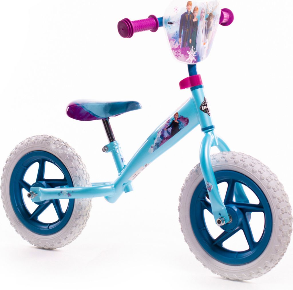 Huffy Disney Frozen loopfiets voor kinderen, 12 inch, blauw Productafbeelding 