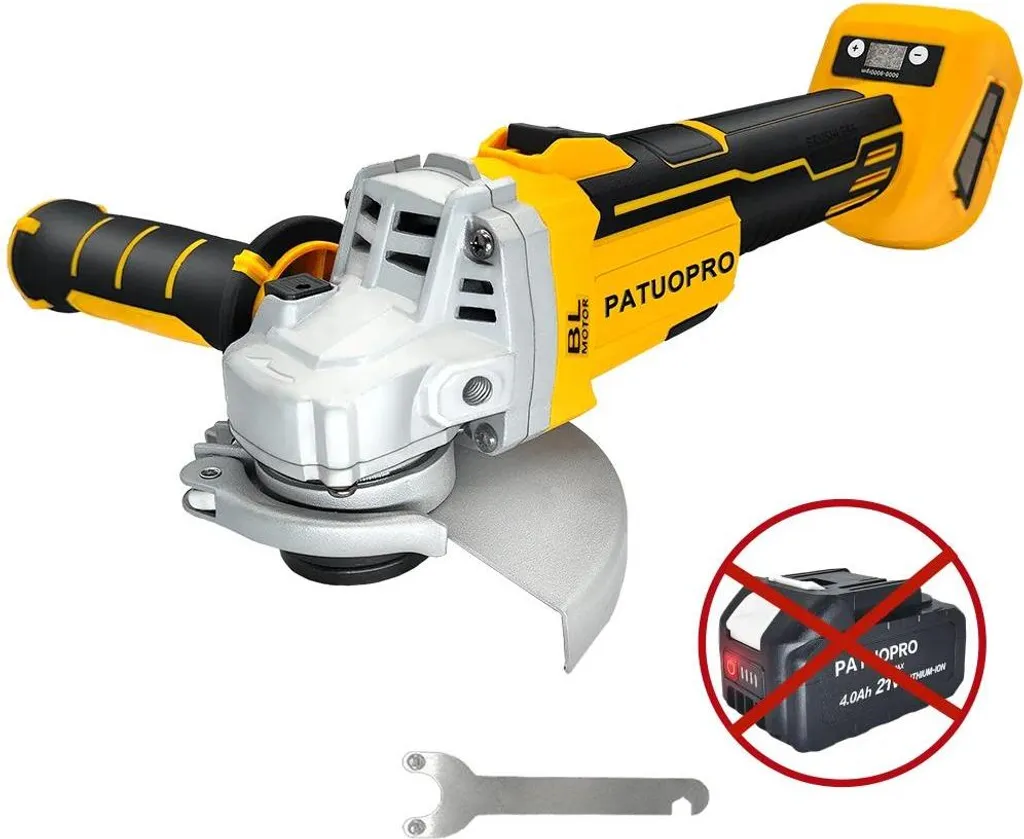 Meuleuse d'angle sans fil moteur brushless pour couper sans fatigue EU