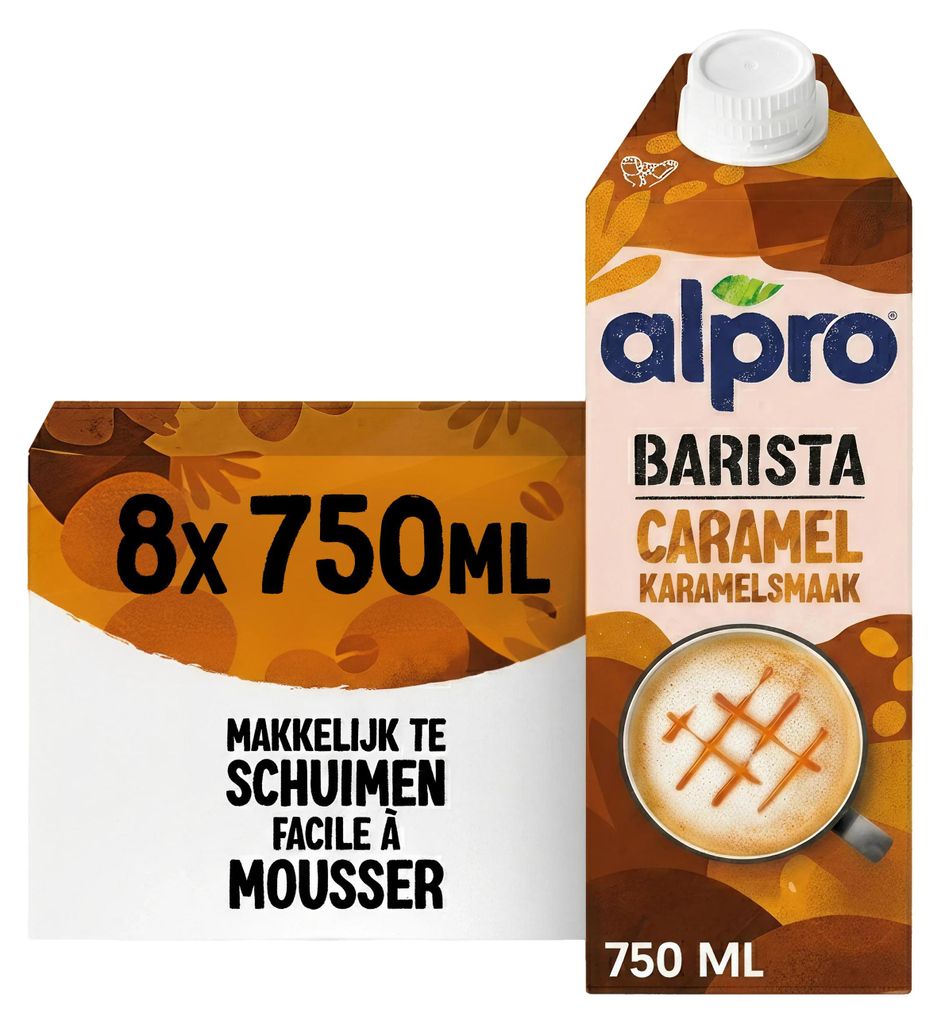 ALPRO Barista Karamell Drink 750 ml – 8 x 750 ml Produktbild 