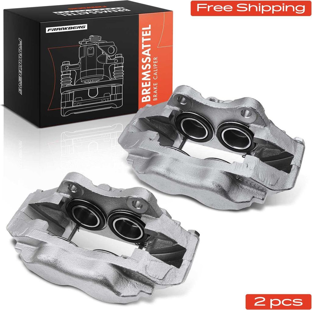 Frankberg 2x Bremssattel Vorderachse für Daimler 2.8 - 5.3 Coupe Jaguar XJ XJSC Convertible