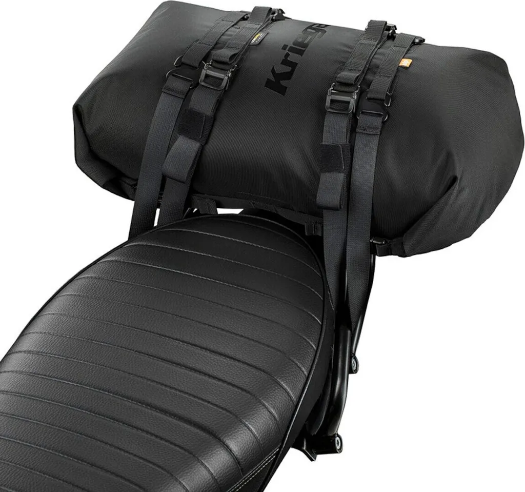 Fini les Bagages Instables : Sac Arrière Moto Kriega Rollpack 20L Noir