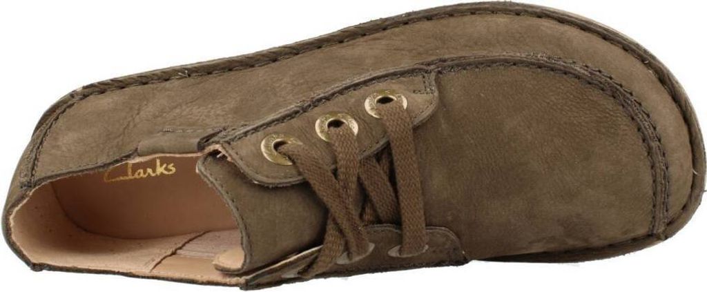Clarks Komfort Schnürschuhe Damen 31363137313835 Oliv 38 EU Produktbild 12