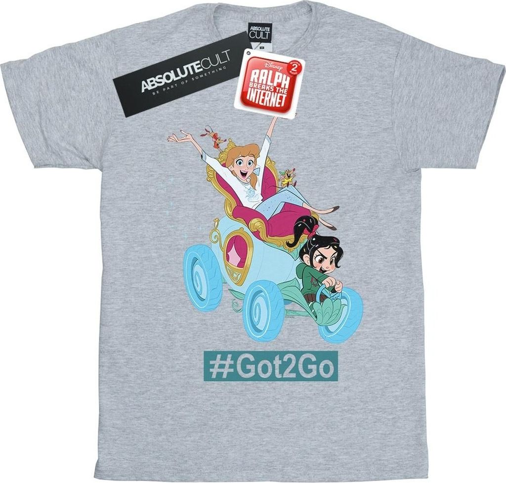 Disney - "Wreck It Ralph" T-Shirt für Damen BI47537 (XXL) (Grau)